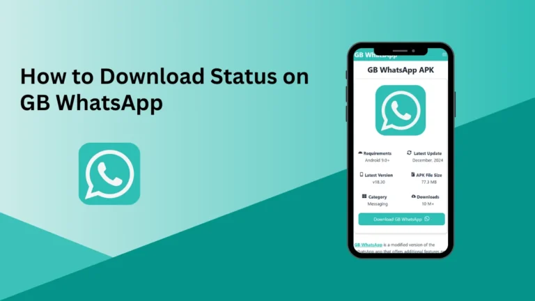 How to Download WhatsApp Status on GB WhatsApp