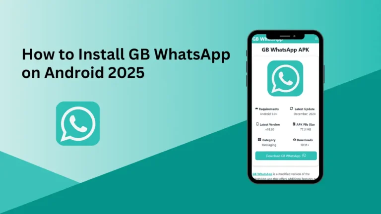 How to Install GB WhatsApp